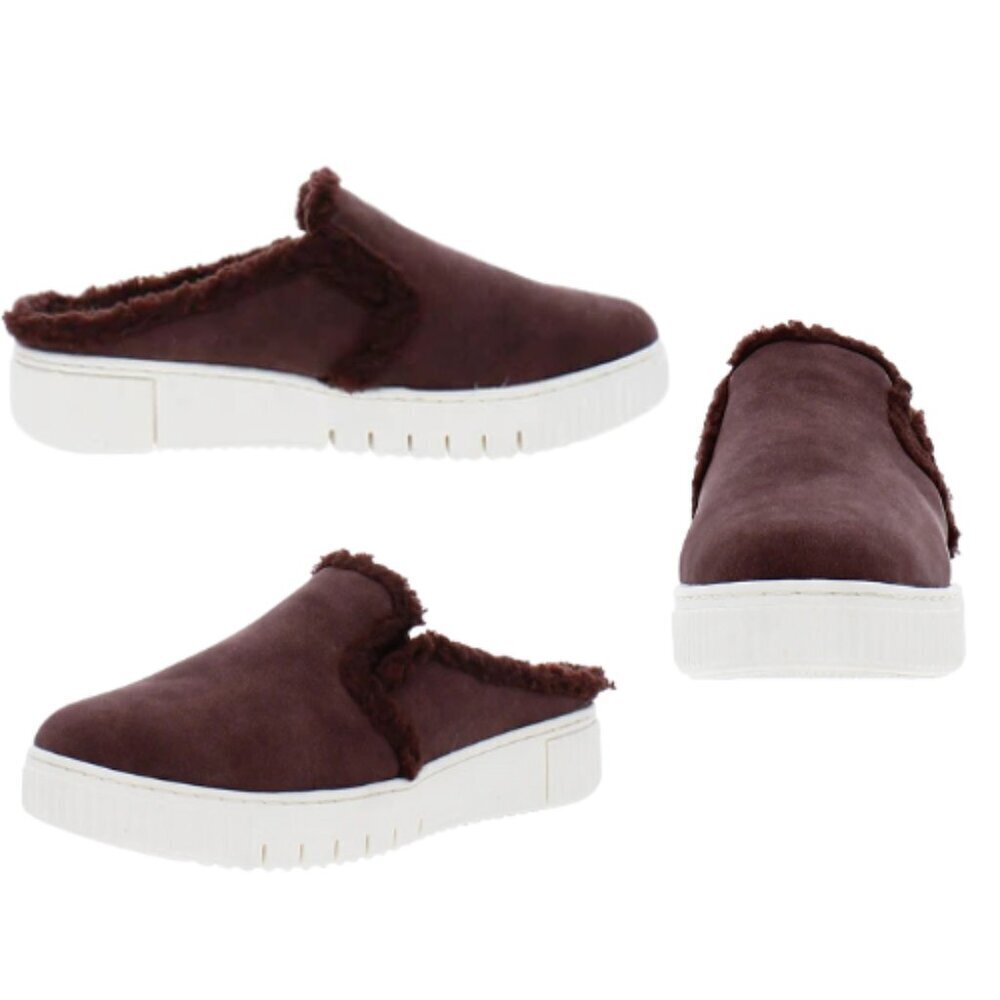 Naturalizer Soul Cozy Slip On Mules Size 8 Wine Color - Picture 1 of 2
